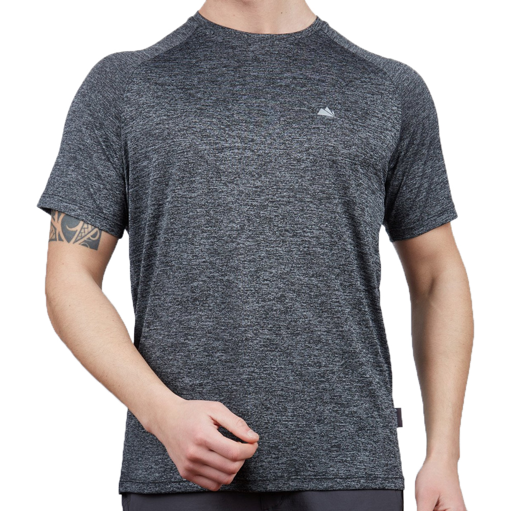 Spor Erkek Tişört - Terletmez Kumaş - Speedwick Move - Gri