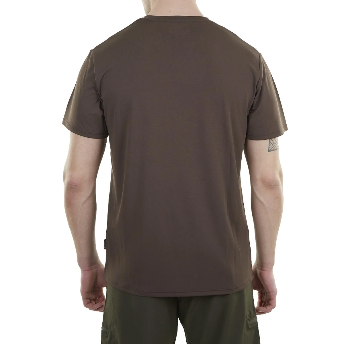 Spor Erkek Tişört - Hızlı Kuruyan Tişört - Ultra Dry - Kahve (600612)