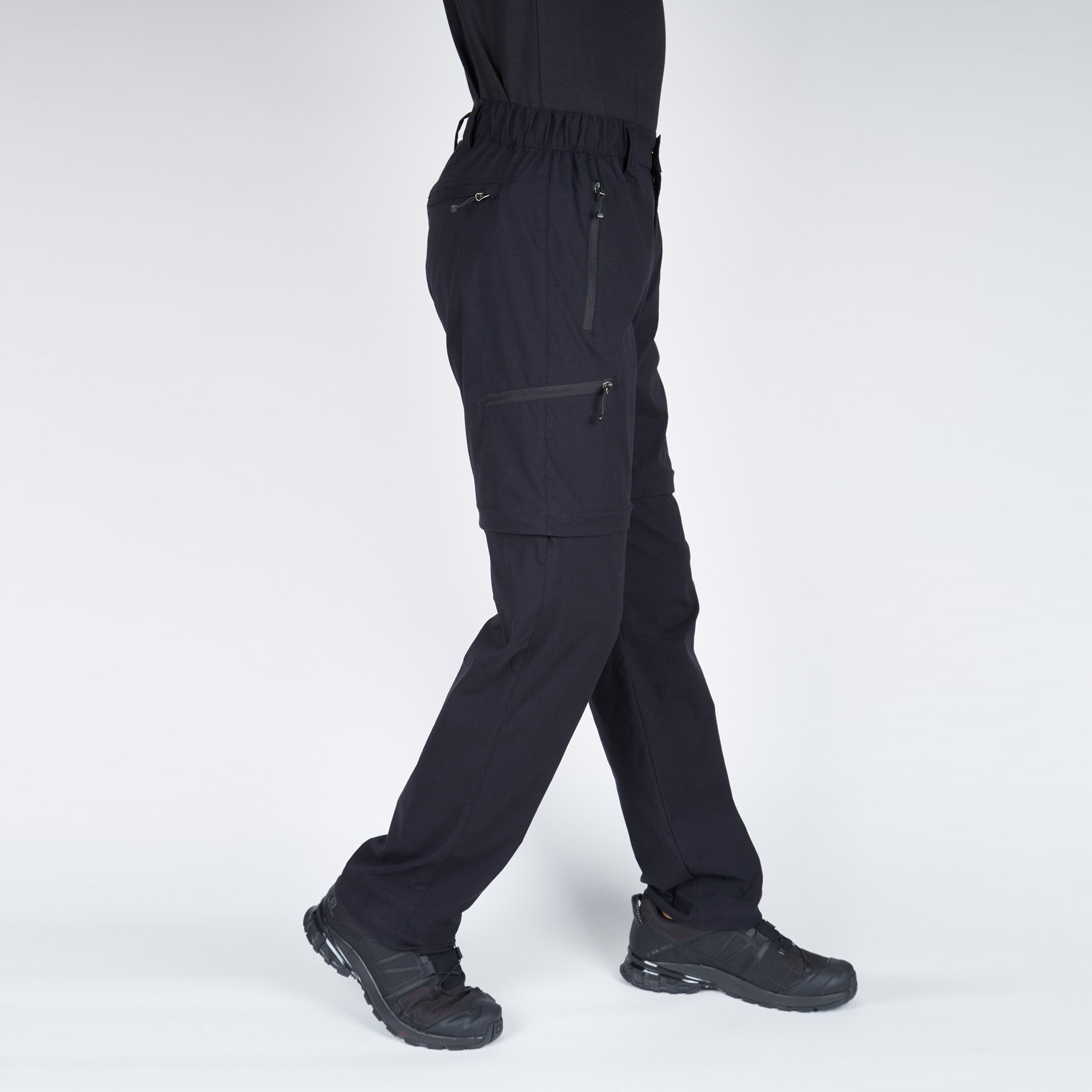 Taktikal Outdoor Pantolon - Kargo Cepli - Rogue Convertible - Şort - Siyah