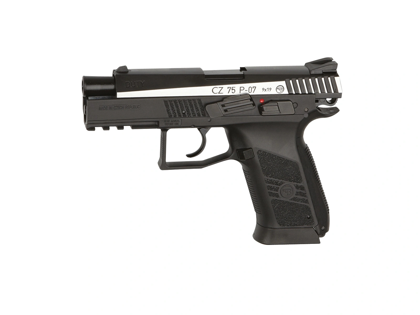 ASG CZ 75 P-07 Duty Blowback Çift Renk Havalı Tabanca