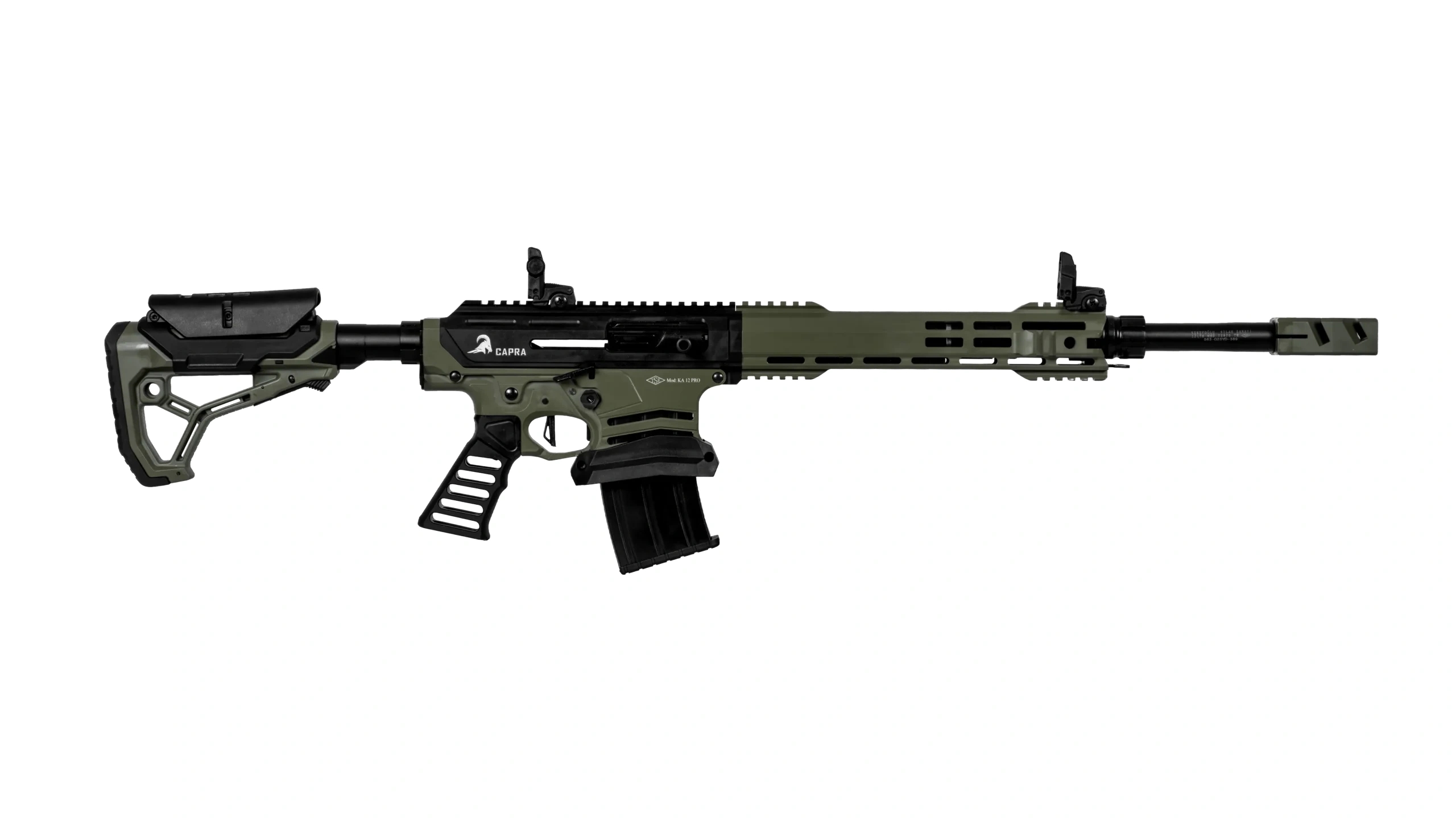 Capra Arms KA12 PRO OD GREEN Şarjörlü Av Tüfeği