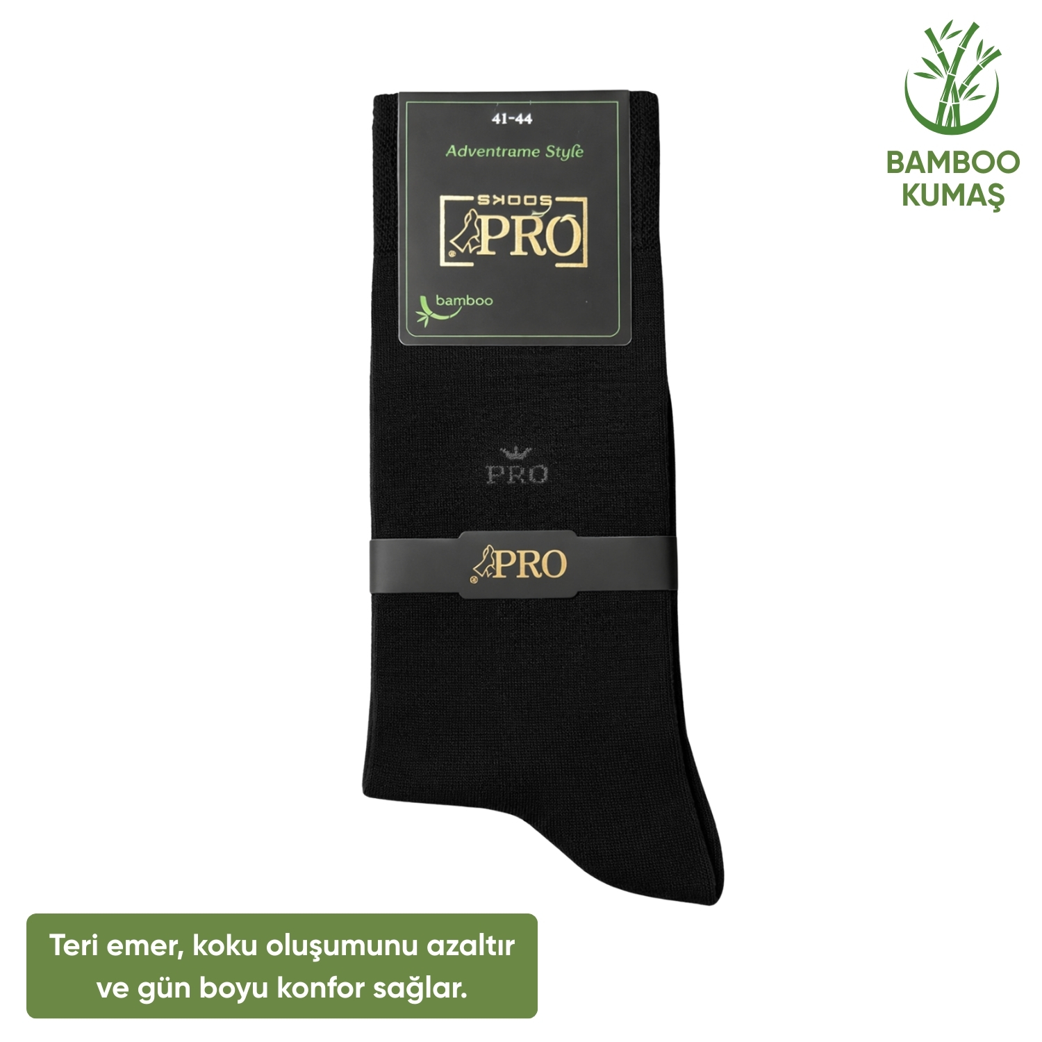 Bambu Erkek Soket Çorap - 3 Çift - Dikişsiz - Biga - 17619 - Set 3