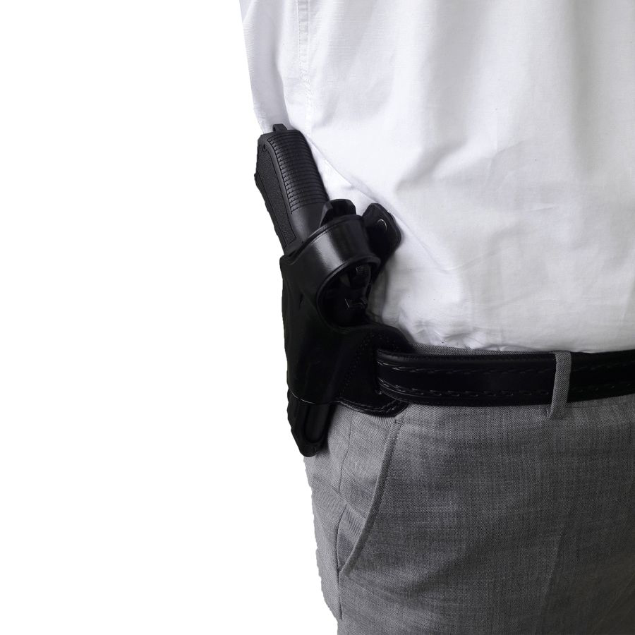 Savage Yarım Kelebek Tabanca Kılıfı Ruger - Siyah