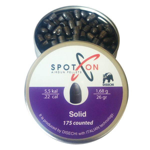 Spoton Solid Havalı Saçma 5.5 mm (175’li)