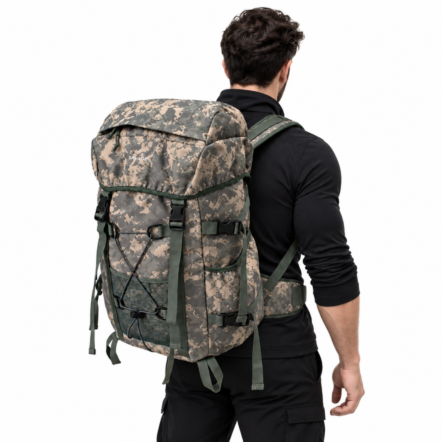 Su Geçirmez Dağcı Sırt Çantası - Outdoor Çanta - Savage Ventura 75 LT - D.Kmflj