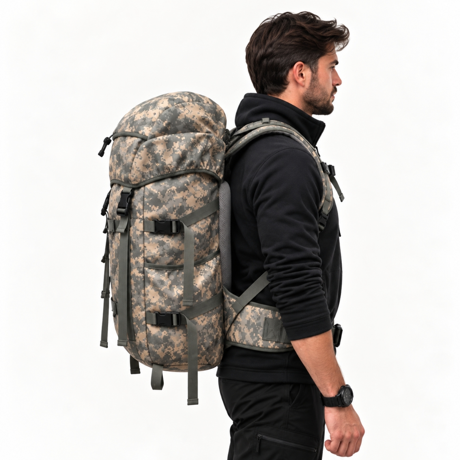 Su Geçirmez Dağcı Sırt Çantası - Outdoor Çanta - Savage Ventura 75 LT - D.Kmflj