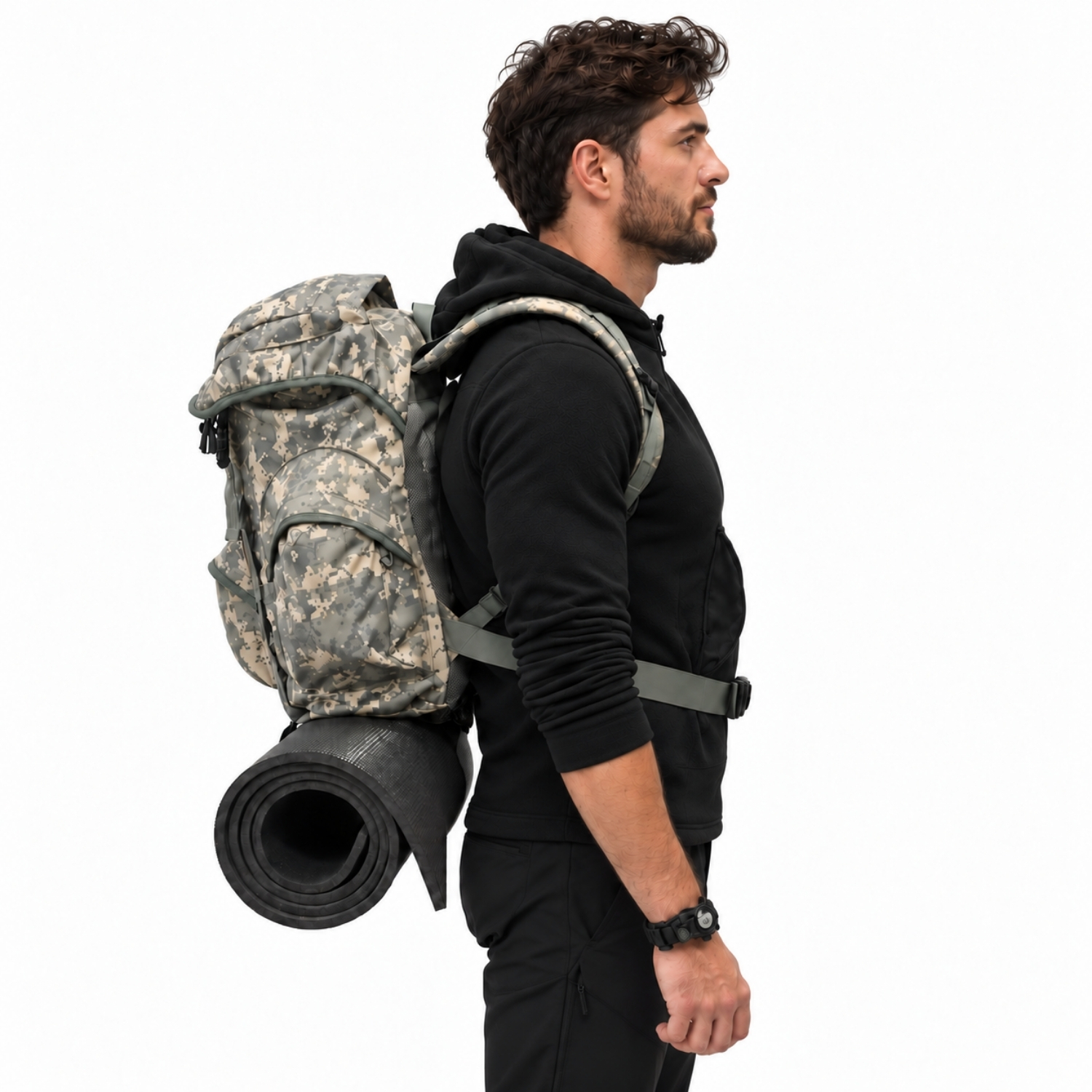 Su Geçirmez Outdoor Sırt Çantası - Kamp Çantası - Savage Ventura 35LT - D.Kmflj