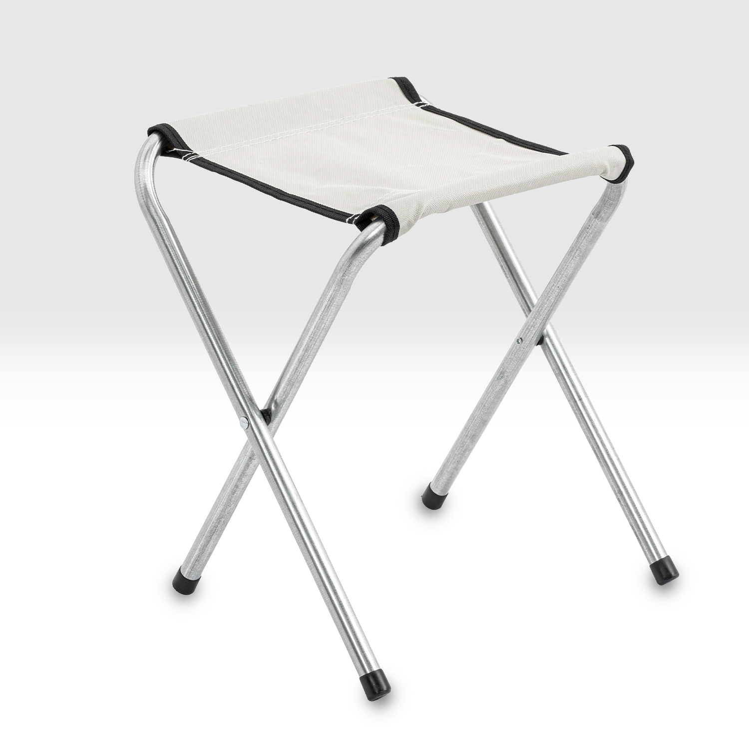 Katlanabilir Kamp Masası Seti - 4/6 Kişilik - 4 Tabureli - Elevate Plus - Siyah