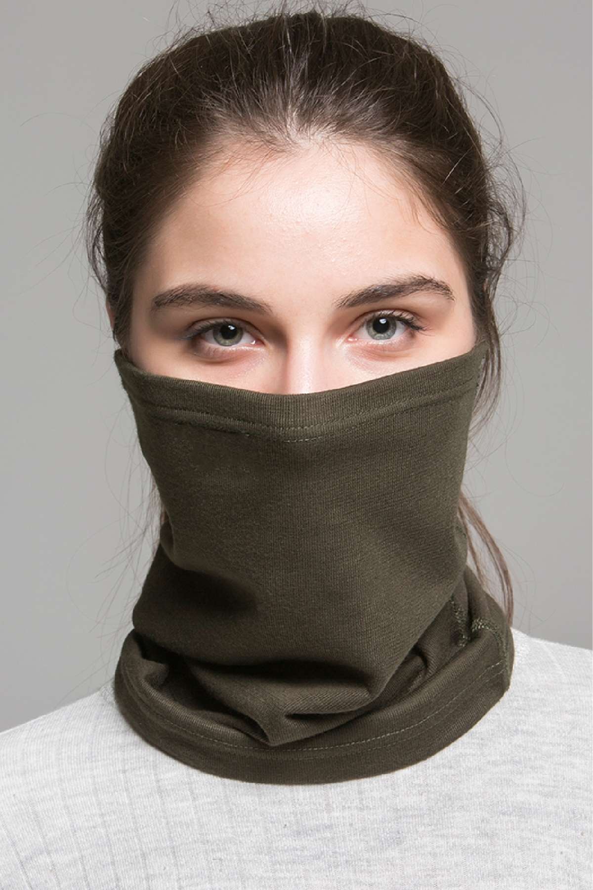 Yetişkin Boyunluk - Thermoform - Heavy - Haki