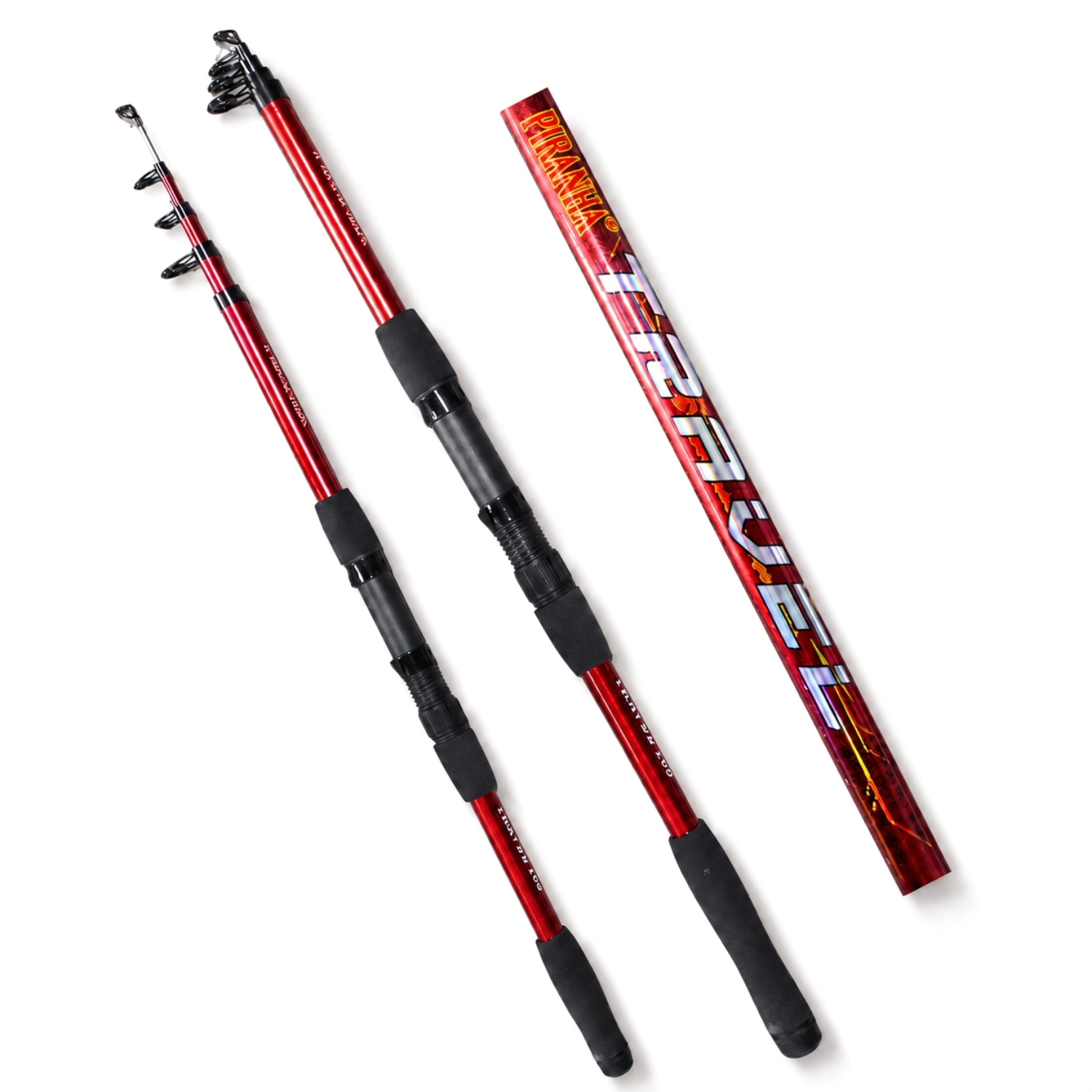 Teleskopik Olta Kamışı - Travel - 210cm 50/150 gr - Bordo
