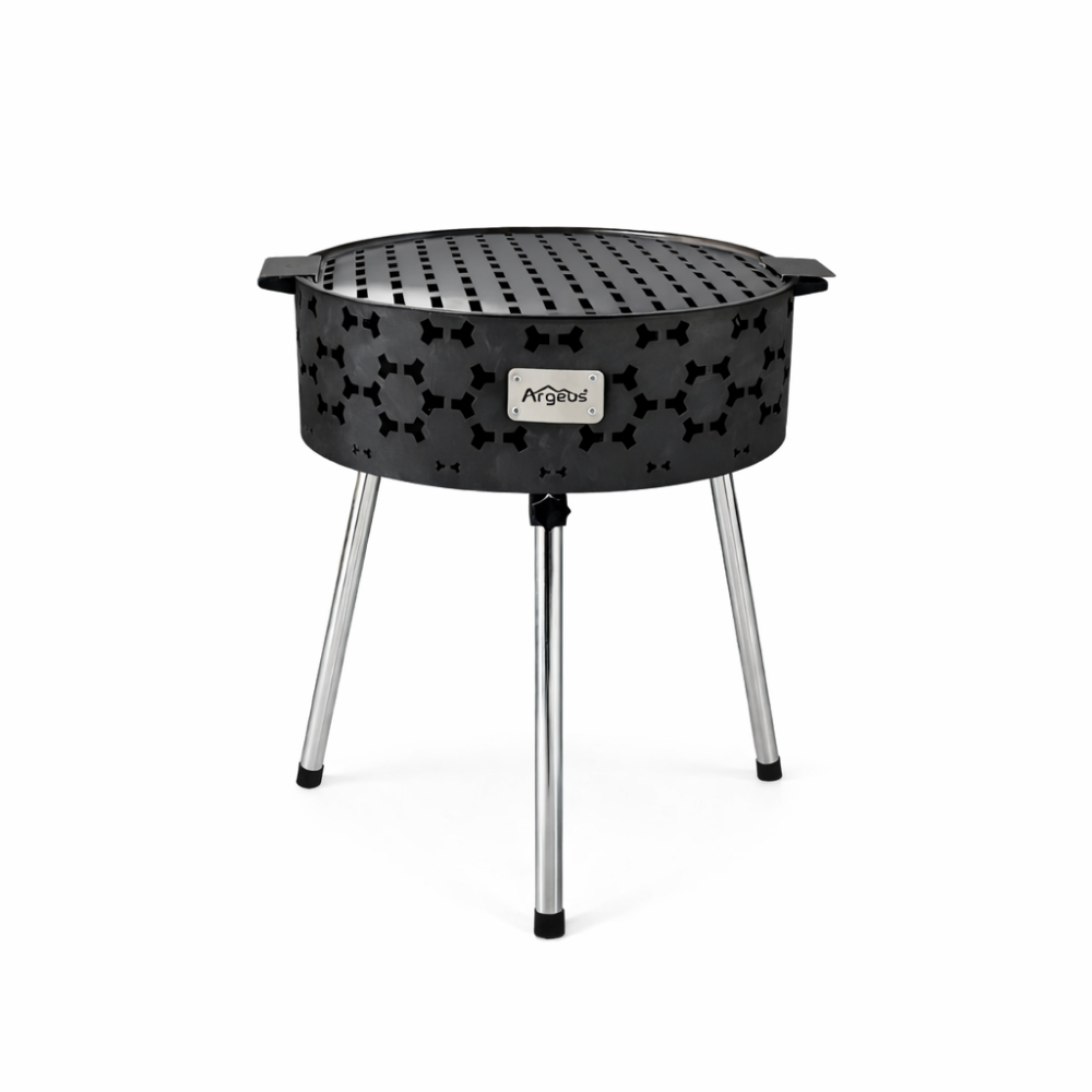 Taşınabilir Kömür Barbekü Mangal - Küçük - 33cm*13cm*52cm