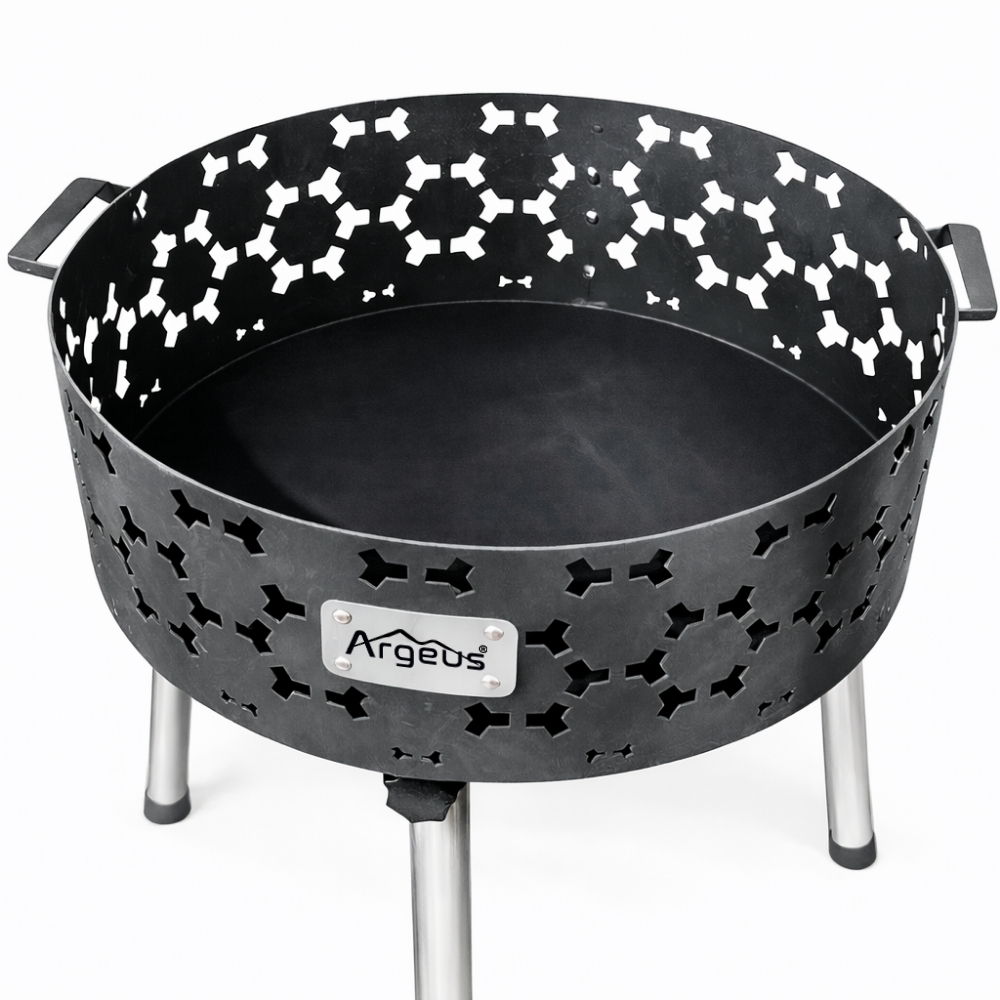 Taşınabilir Kömür Barbekü Mangal - Orta - 40cm*13cm*60cm