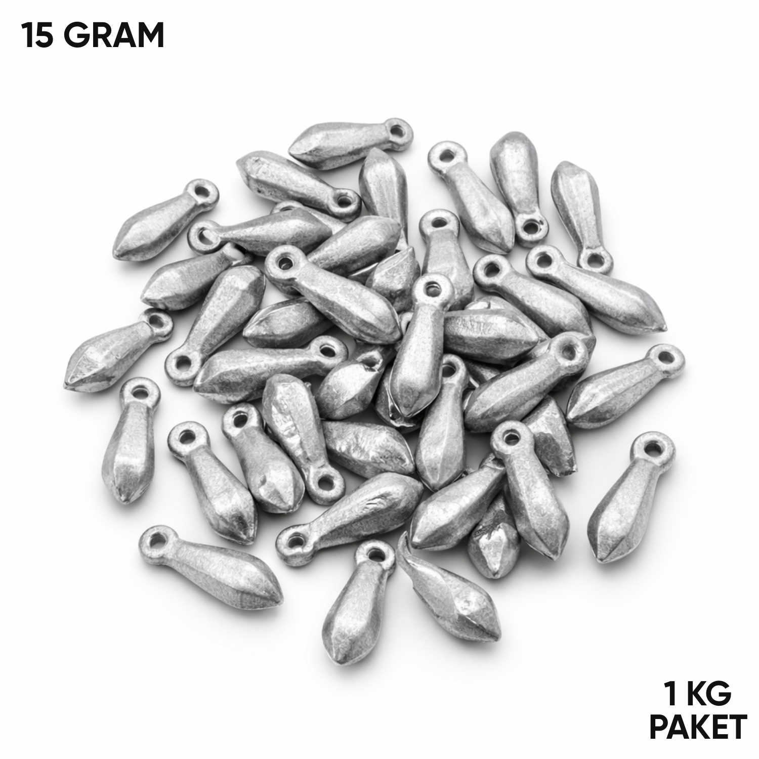 Armut Kurşun - Dip Olta Kurşunu - 15gr (1 KG)
