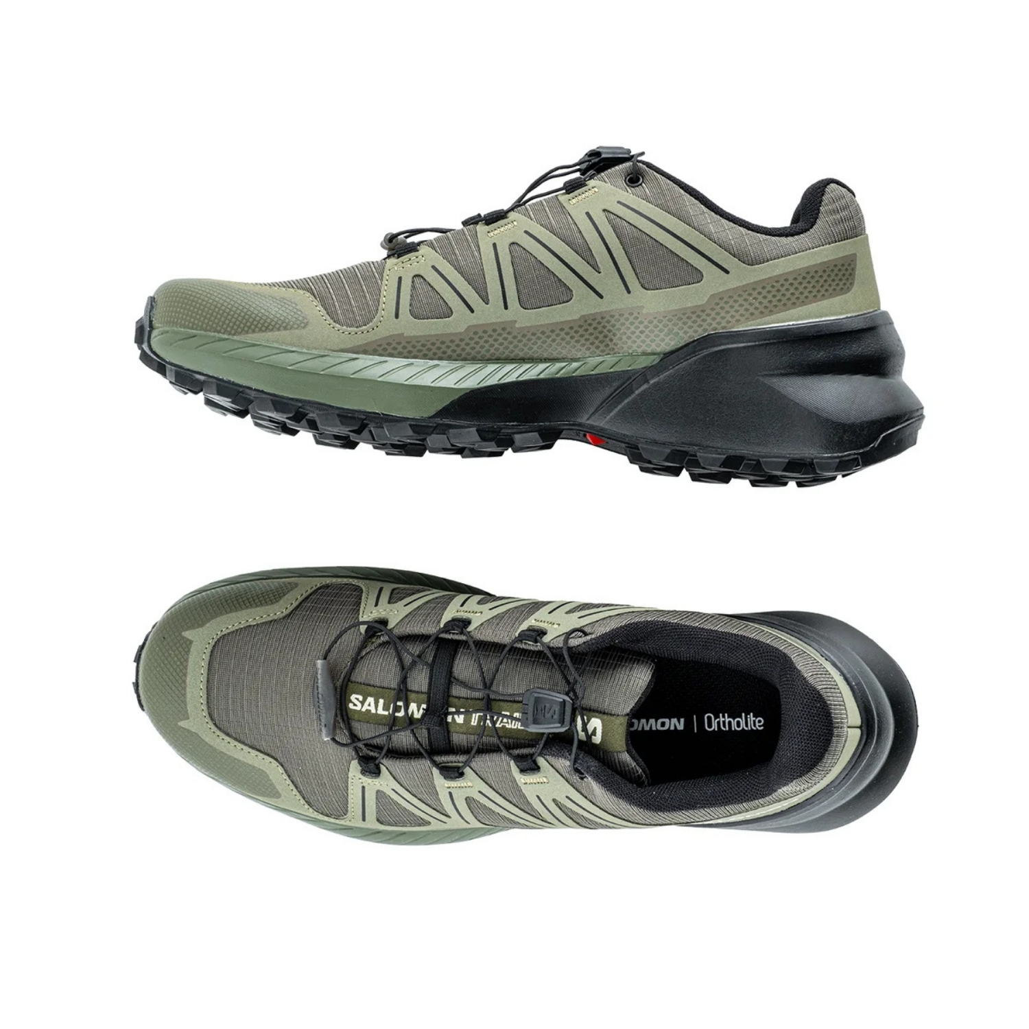 Salomon Speedcross Peak Erkek Koşu Ayakkabısı - Olive Night/D Lichen Green/Black