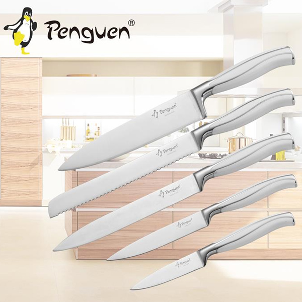 Mutfak Bıçak Seti - 6’lı  - Hera - Inox - Penguen (PNG-1802)