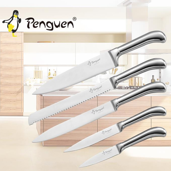 Mutfak Bıçak Seti - 6’lı  - Nora - Inox - Penguen (PNG-1800)