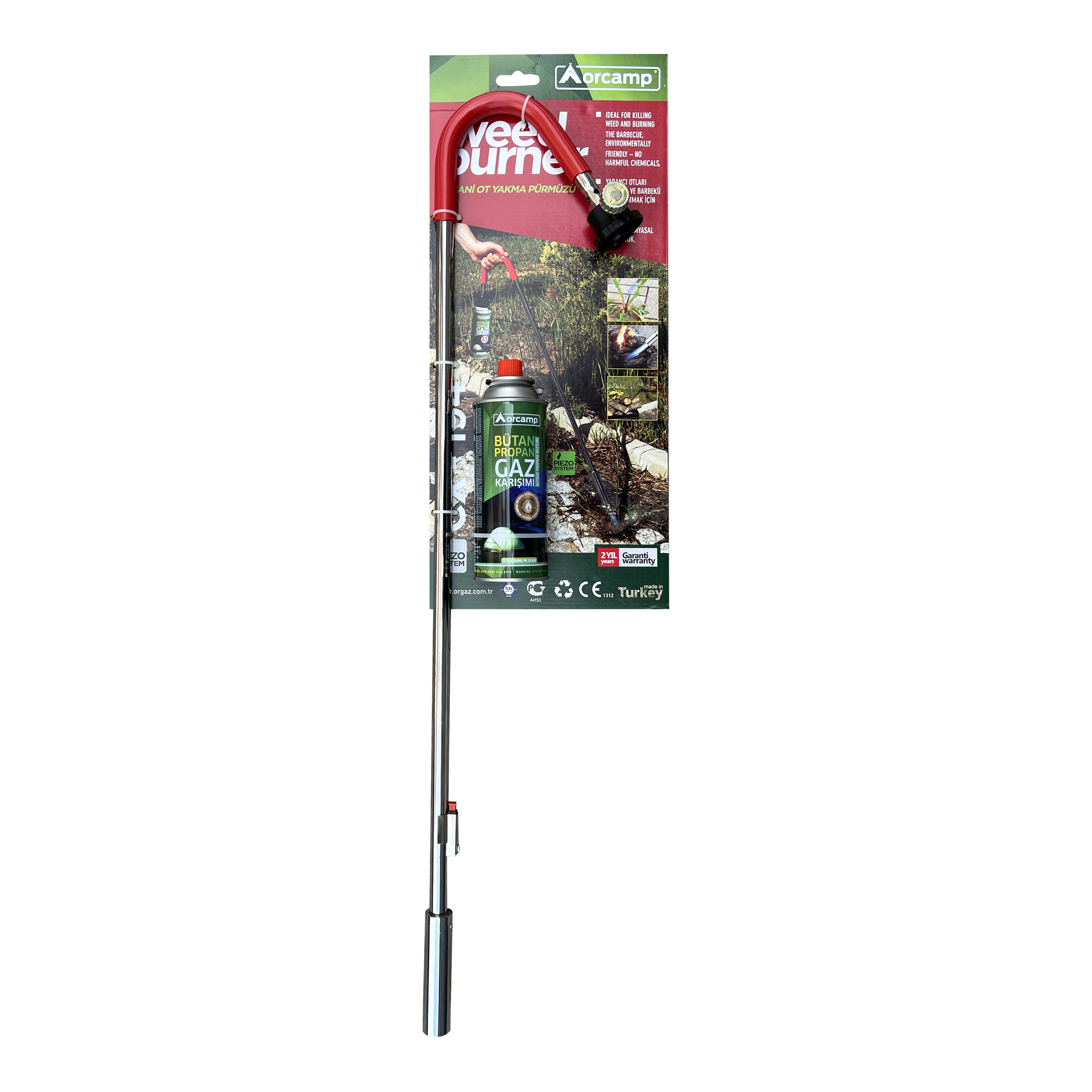 Bahçe Çim Yakma Pürmüzü - Orcamp - 227 gr Kartuş (CX-194)