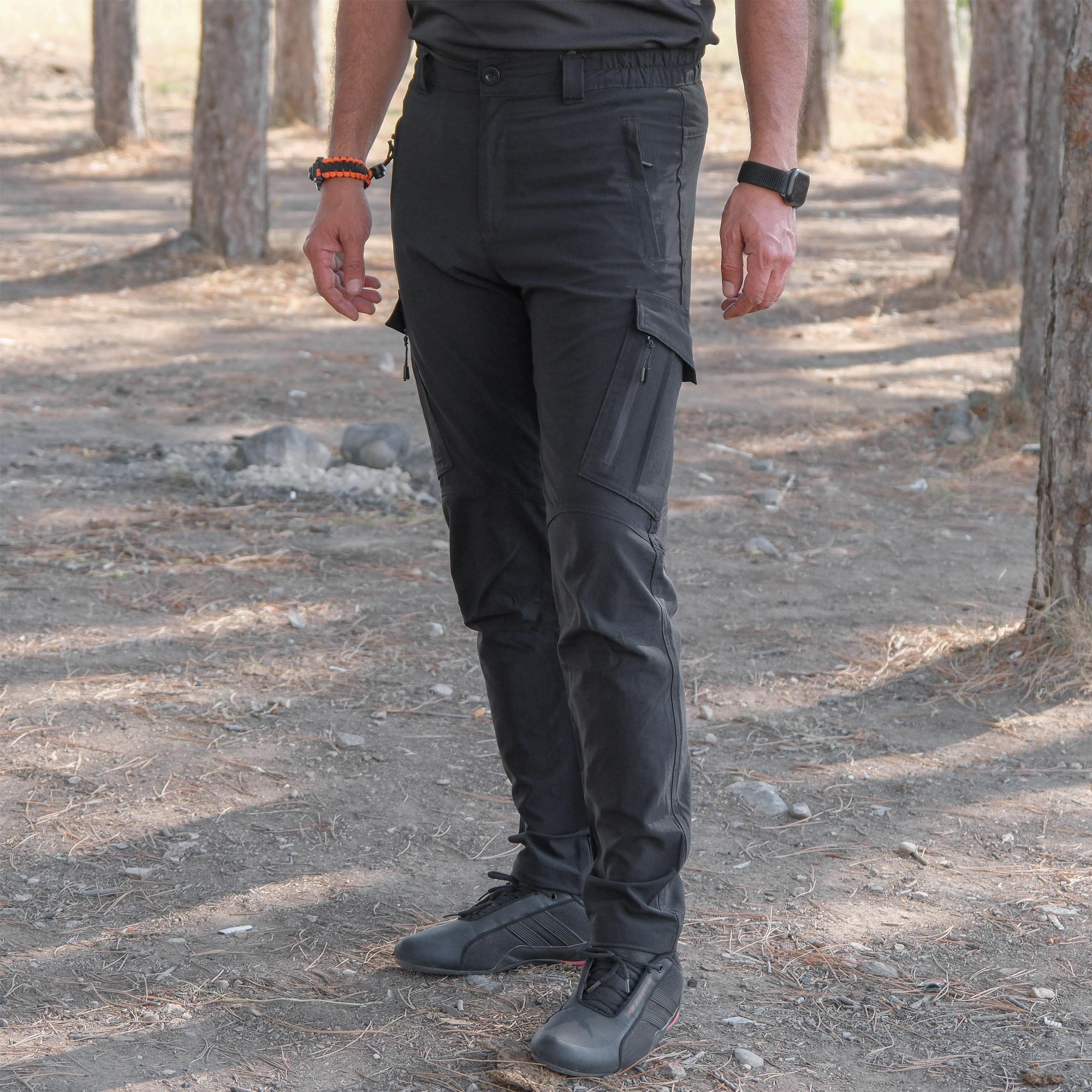 Erkek Outdoor Pantolon - Tactical - Siyah