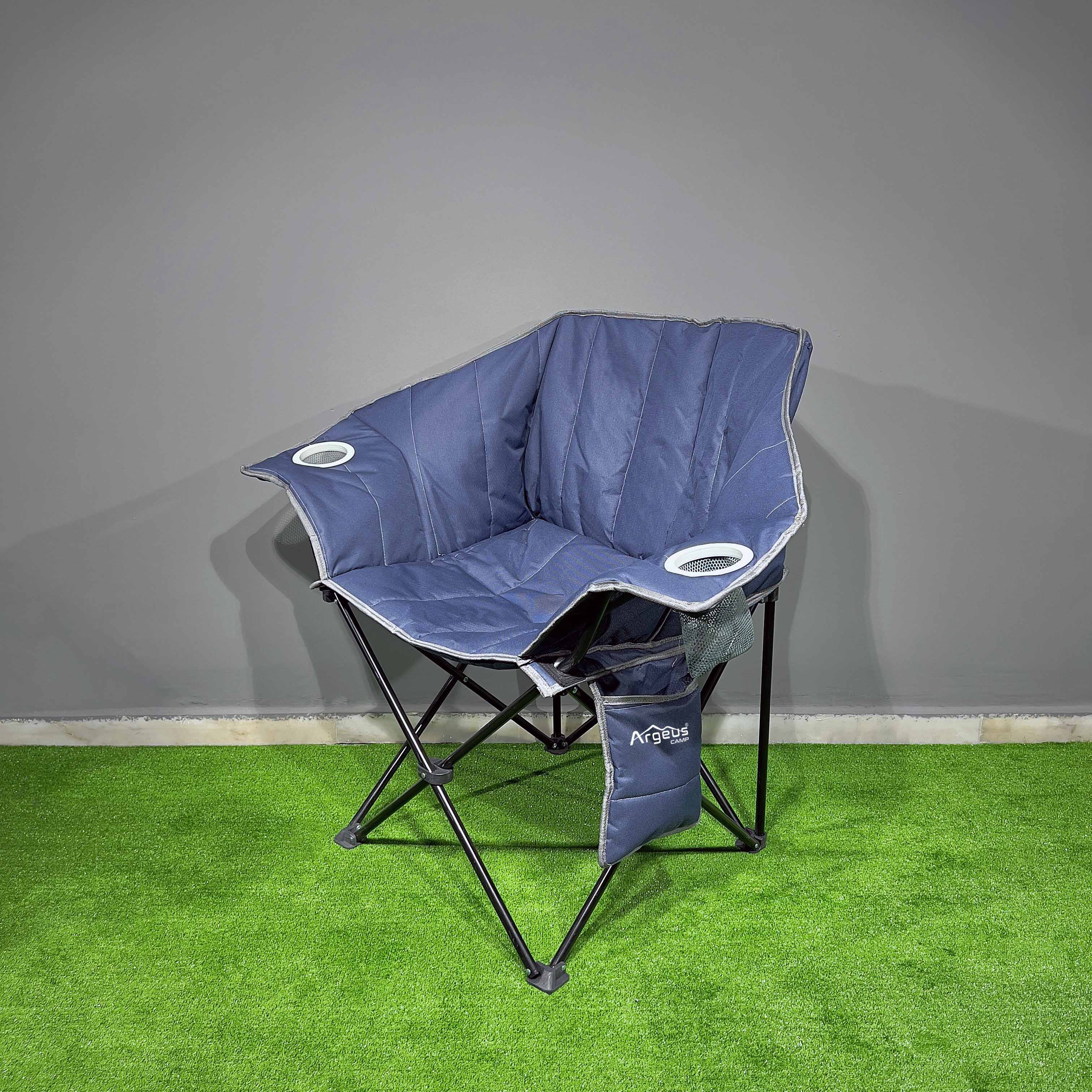 Argeus Nevgrande Comfort Katlanabilir Kamp Sandalyesi Lacivert