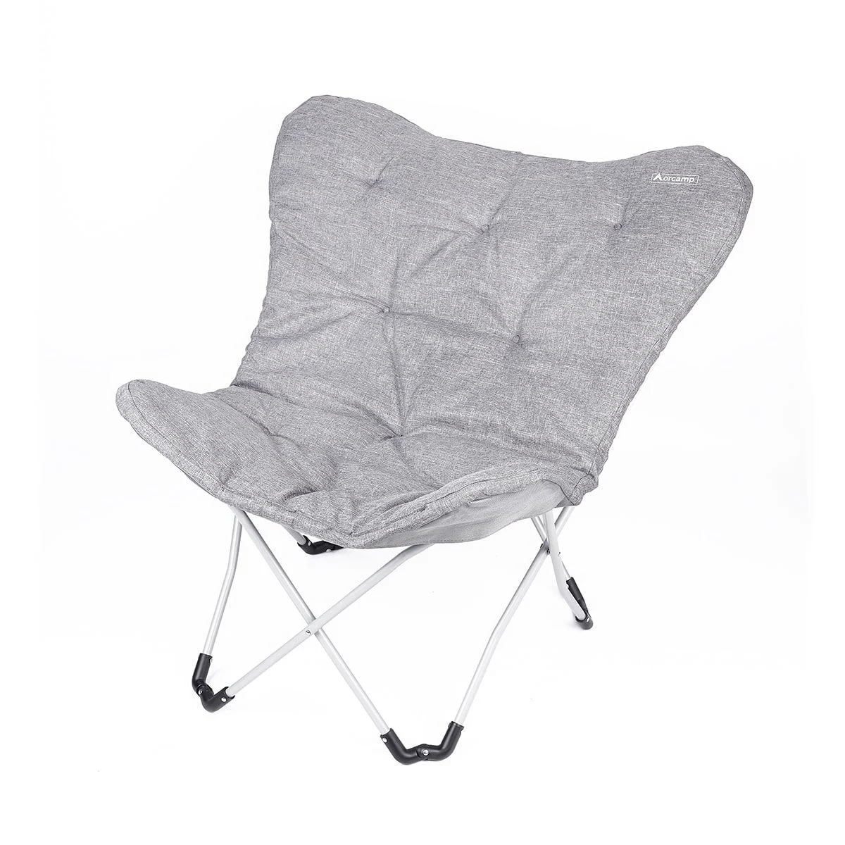 Katlanabilir Kamp Sandalyesi - Cozy - Orcamp - Gri - (OUT-2180)