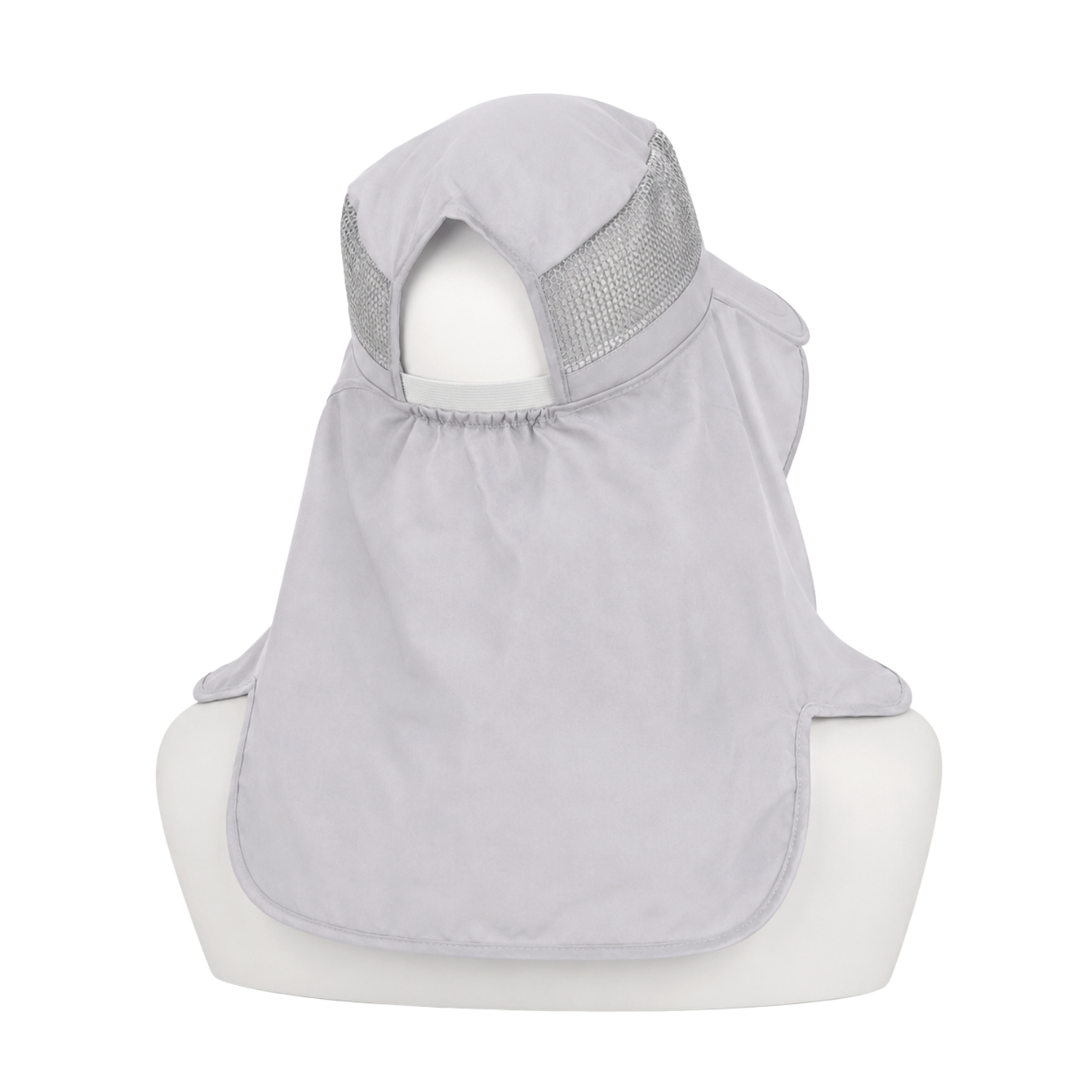 Ense Korumalı Outdoor Şapka - Fileli - Gri - Savex