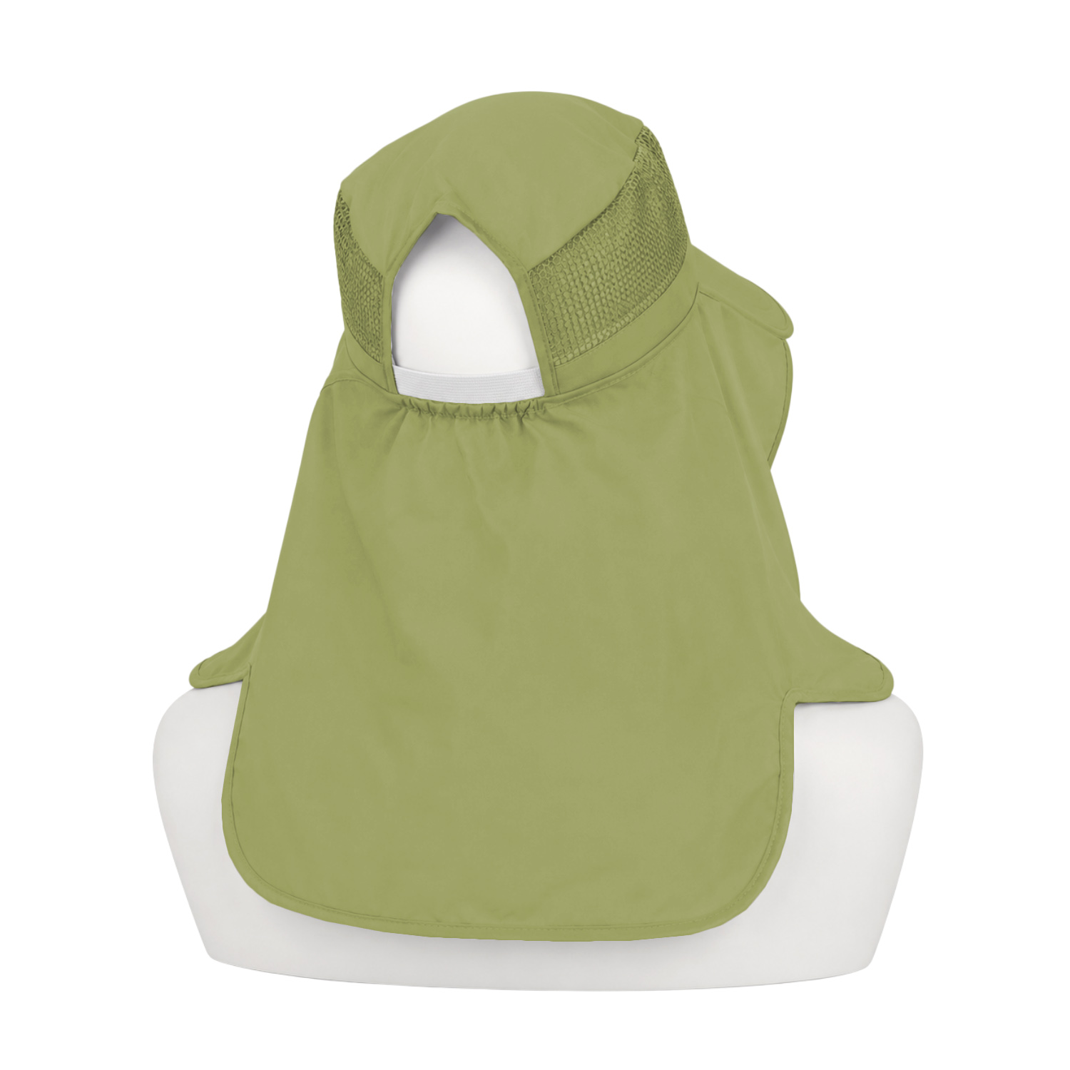 Ense Korumalı Outdoor Şapka - Fileli - Haki - Savex