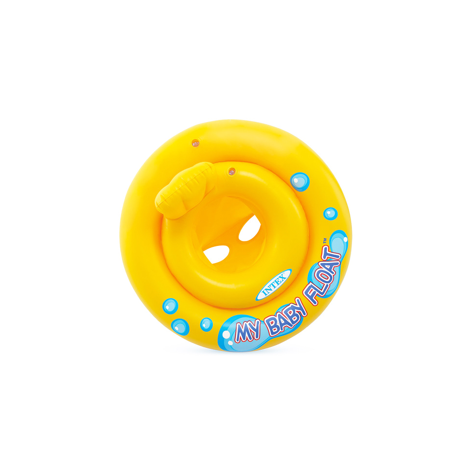 Oturaklı Bebek Flatöru - Intex - Sarı - 70 cm (56585)