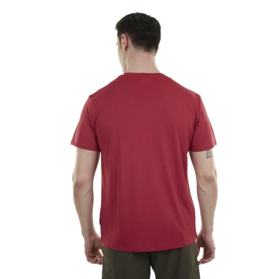 Spor Erkek Tişört - Hızlı Kuruyan Tişört - Ultra Dry - Kırmızı (600612)