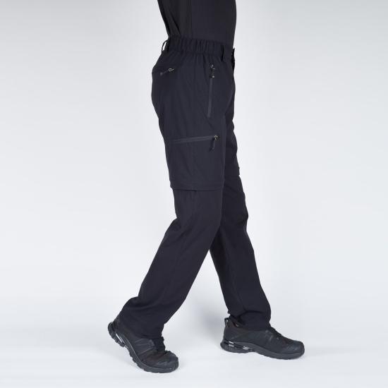 Taktikal Outdoor Pantolon - Kargo Cepli - Rogue Convertible - Şort - Siyah