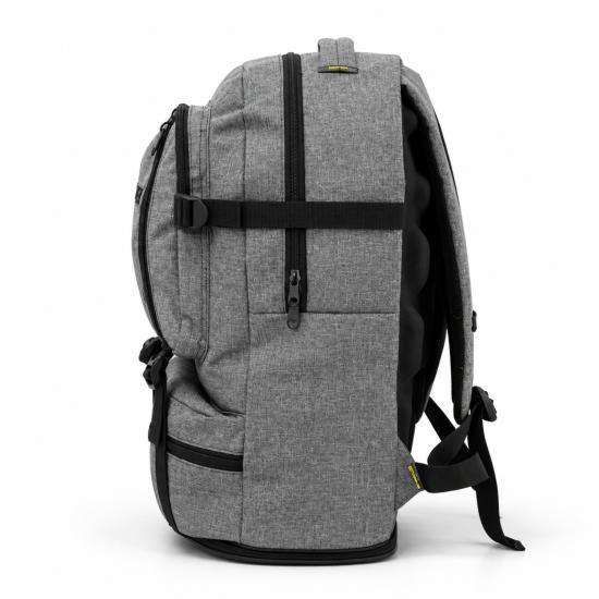 Profesyonel Körüklü Sırt Çantası - Savex - 55+10 LT - Gri