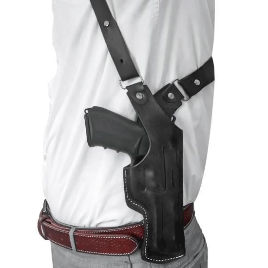 Savage Dik Kapalı Koltuk Altı Tabanca Kılıfı F92 Beretta - Siyah