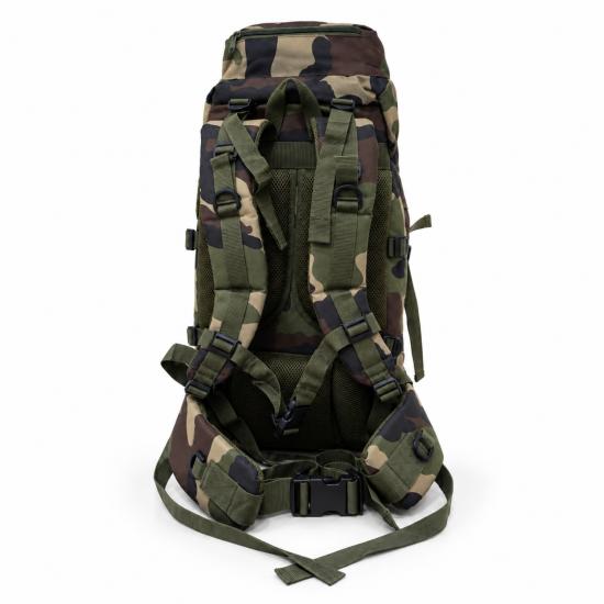Su Geçirmez Outdoor Sırt Çantası - Dağcı Çantası - Savage Ventura 60LT- Kamuflaj