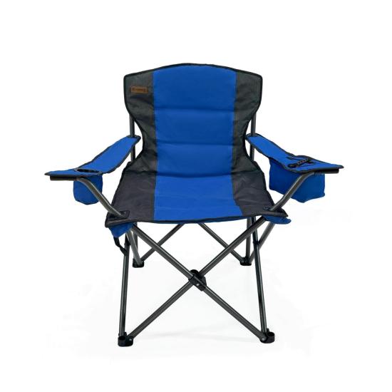 Katlanır Kamp Piknik Sandalyesi - Madfox Echo - Bardaklıklı - Mavi - 547287