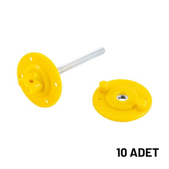 Küspe Aparatı - Vida & Somun - Küspeli Dip Takımı Aparatı 10’lu
