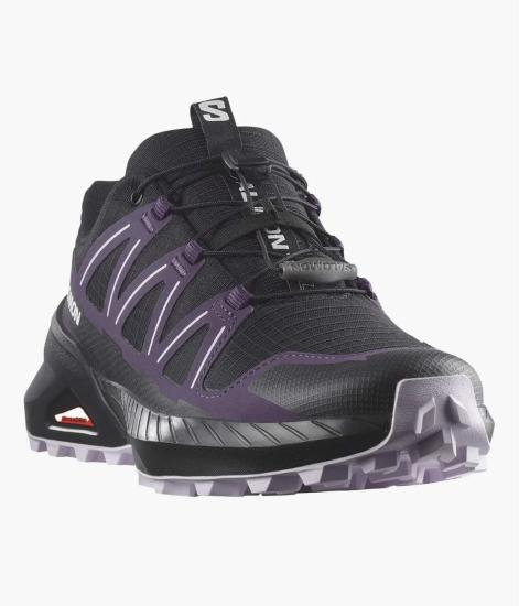 Salomon Speedcross Peak Kadın Koşu Ayakkabısı - Black/Nightshade/Orchid Petal