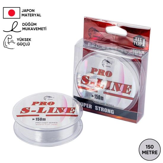 Hayalet Olta Misinası - Japon Materyal - 150 Metre - Pro S-Line - 0,50mm