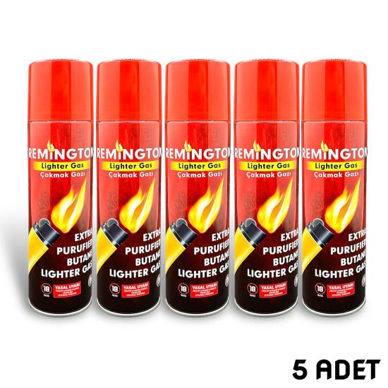 Çakmak Gazı Tüpü - Tam Dolu - 270 ml. - 5’li  (RMTN)