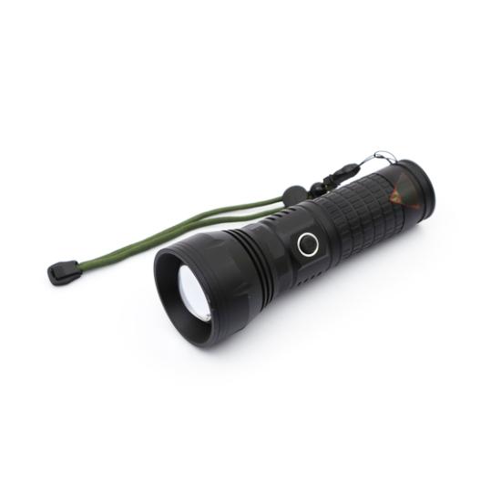 Panther USB Şarjlı Zoomlu P70 LED Metal El Feneri PT-4112