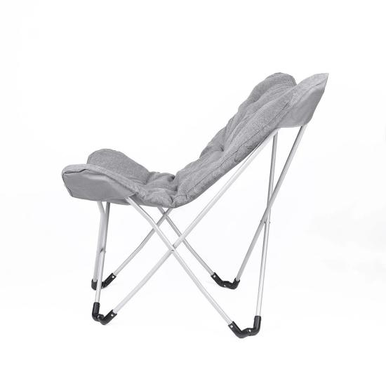 Katlanabilir Kamp Sandalyesi - Cozy - Orcamp - Gri - (OUT-2180)