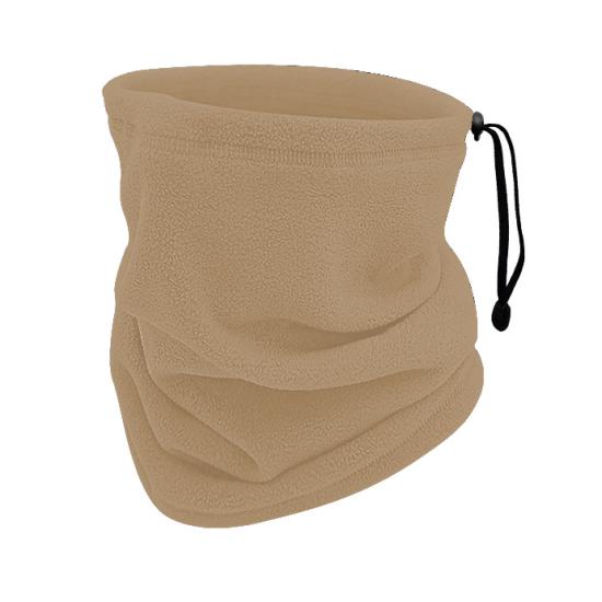 3’lü Kışlık Set Polar Bere, Eldiven, Boyunluk -  Warm - Kum - (SBLN.008)
