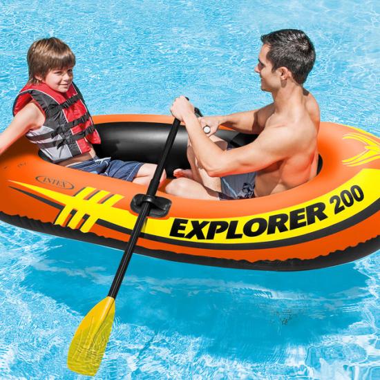 Plastik Bot Küreği - Intex - 3 Parça - (59623)