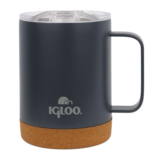 Çelik Mug Termos - Igloo - Cork - 350ml - Füme - 205696