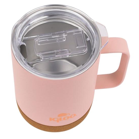 Çelik Mug Termos - Igloo - Cork - 350ml - Somon - 205696