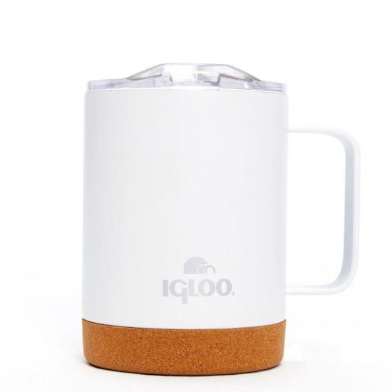 Çelik Mug Termos - Igloo - Cork - 350ml - Beyaz - 205696