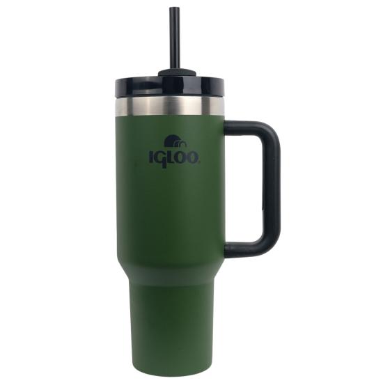 Çelik Mug Termos - Igloo - Stadler - 1.2 lt - Haki/Siyah - 205787