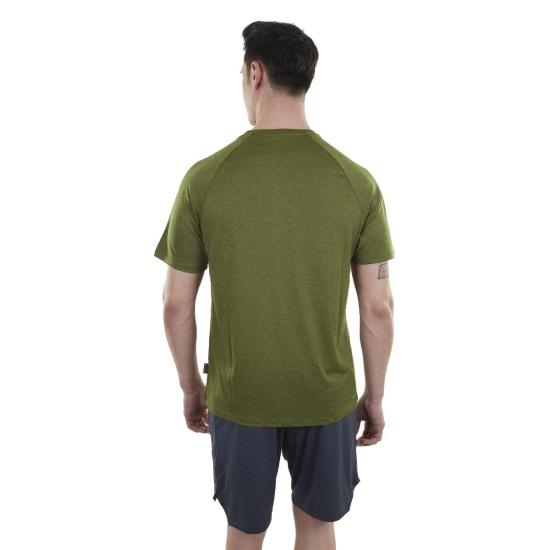 Spor Erkek Tişört - Hızlı Kuruyan Tişört - Ultra Dry - Haki (600614)