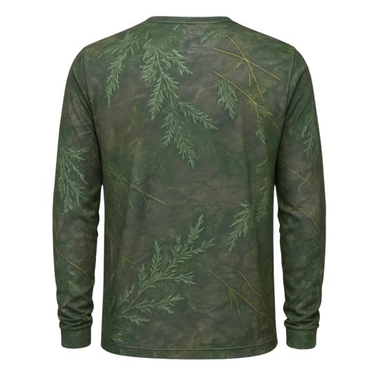 Adaçayı Orman Desenli Mikrofiber Sweatshirt - Avcı Sweatshirt - Hızlı Ku