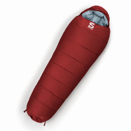 Kamp Uyku Tulumu - Zenith - Bordo - Extreme -30C° - Savage YS-530