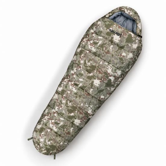 Kamp Uyku Tulumu - Army - Dijital Kamuflaj - Extreme -25C° - Savage YS-525