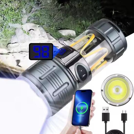 Şarj Edilebilir El Feneri - Wison - 1000 Lümen - 10 Watt